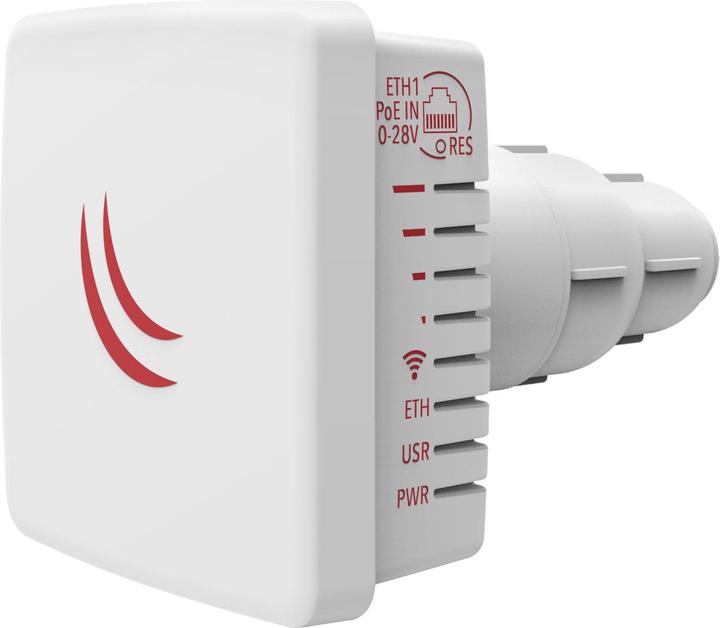 Actual product image MikroTik LDF 5 ac, RBLDFG, 5acD with 9dBi integrated 5GHz antenna, Dual Chain 802.11ac wireless (1000 Mbit/s)