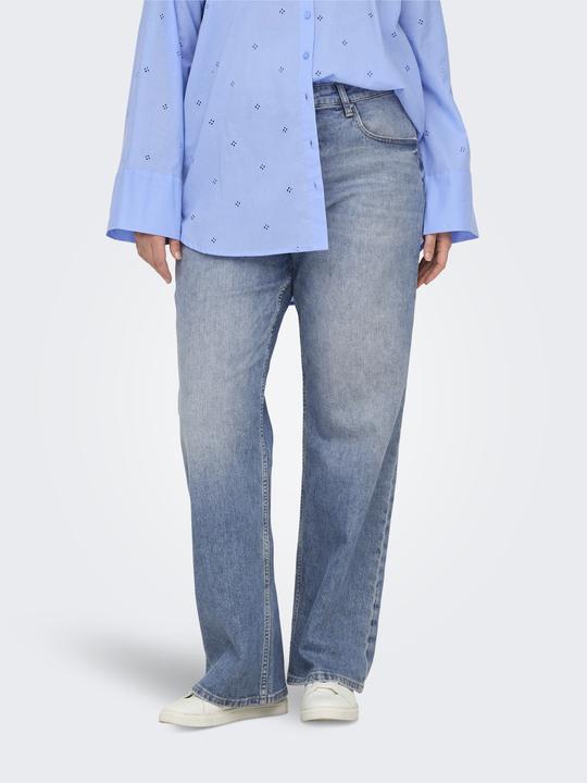 Actual product image Only CARHOPE Hohe Taille Weiter Beinschnitt Jeans Jeans mit weitem Bein (W54/L30)