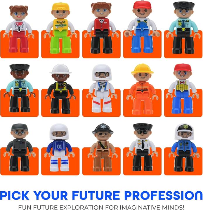 Produktbild Playmags 15 Magnetfiguren