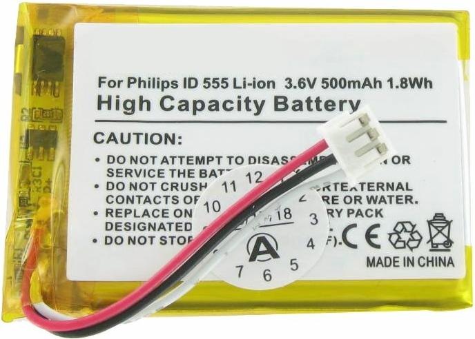 Produktbild Philips Akku ID 555 Akku SL-422943