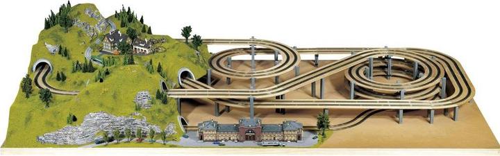 Actual product image Noch Track helix base circle (Track N)