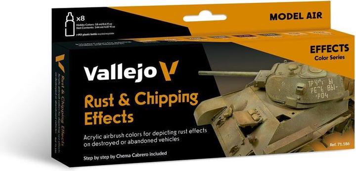 Productafbeelding Vallejo Model Luchtroest en afschilferingseffecten