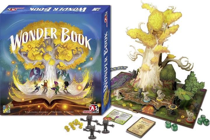 Image du produit Abacus ABA33211 - Wonder Book, jeu de société, pour 1 à 4 joueurs, à partir de 10 ans (EN, édition DE) (Allemand)