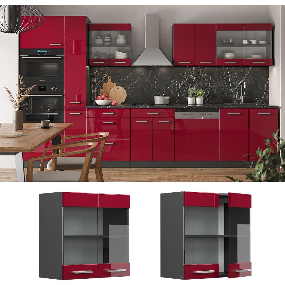 Thumbnail - Vicco, Regal, Küchenglasschrank R-Line (60 x 60 x 31 cm)