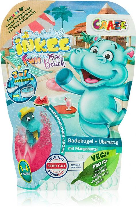 Craze Inkee Fun Beach (Bombe de bain, 100 g)