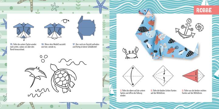 Productafbeelding 88 x Origami Kids - Unter Wasser (Duits, Thade Precht, 2023)