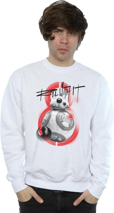 Immagine prodotto Star Wars The Last Jedi BB-8 Roll With It Felpa Uomo (3XL)
