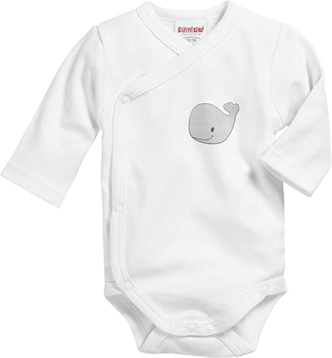 Produktbild Schnizler Langarm Wickelbody Wal 2er Pack (56)