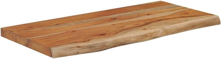 Image du produit VidaXL Étagère murale Rectangulaire Bord d'arbre Étagère suspendue Bureau Étagère en bois massif Acacia