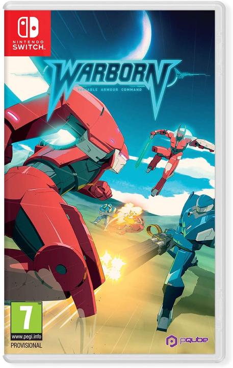 Actual product image Pqube Warborn (Switch, Switch Lite, Switch OLED)