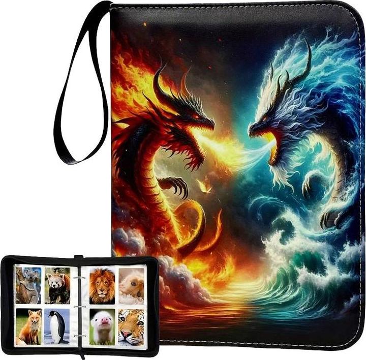 Actual product image Cbx Pokemon scrapbook, collector's folder, storage bag for 400 cards