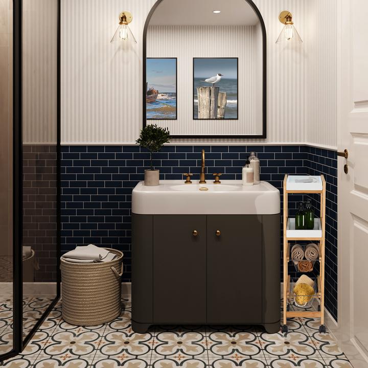 Actual product image Relaxdays Niche trolley