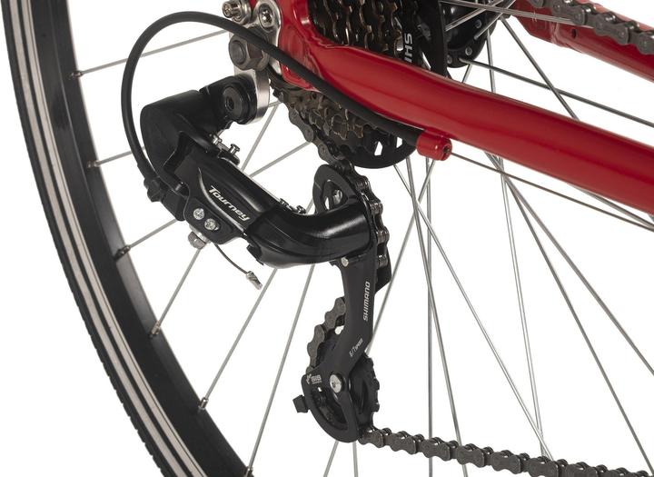 Produktbild Trekkingrad Damen 28" Metropolis Rot 21 Gänge RH 48 cm (48 cm)