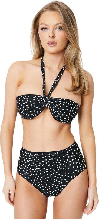 Actual product image Universal Textiles Womens/Ladies Multiway Ruched Bandeau Bikini Top