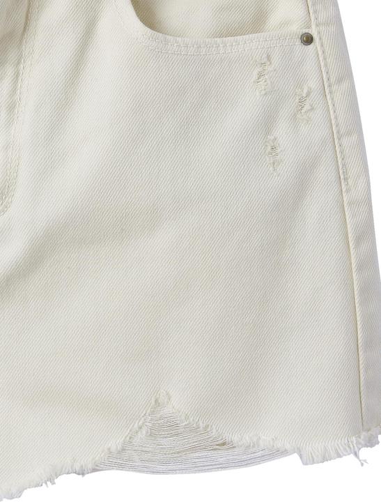 Produktbild Jonen Mädchen Jeans-Shorts mit Used-Effekt (134)