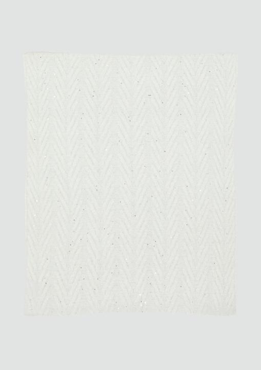 Immagine prodotto s.Oliver Tuch Strukturierter Schal mit feinen Pailletten