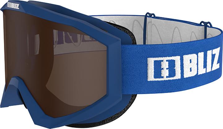 Blue w White logo, Brown