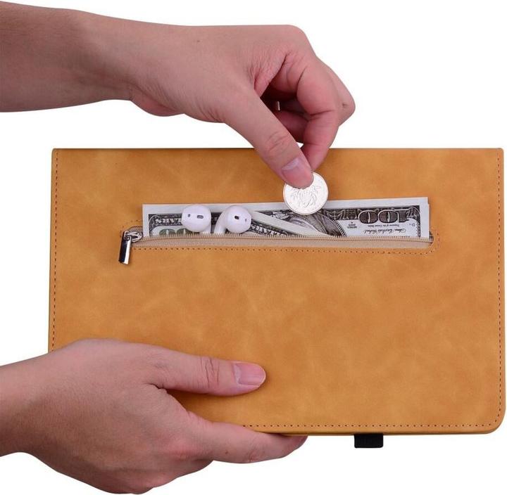 Image du produit Cover-Discount iPad 2022 (10.Gen) - Housse de protection avec zip étui beige (iPad 2022 (10e génération))