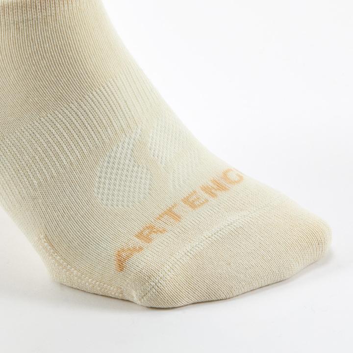 Produktbild Artengo Tennissocken RS 160 Low 3er Pack braun/beige (35 - 38)