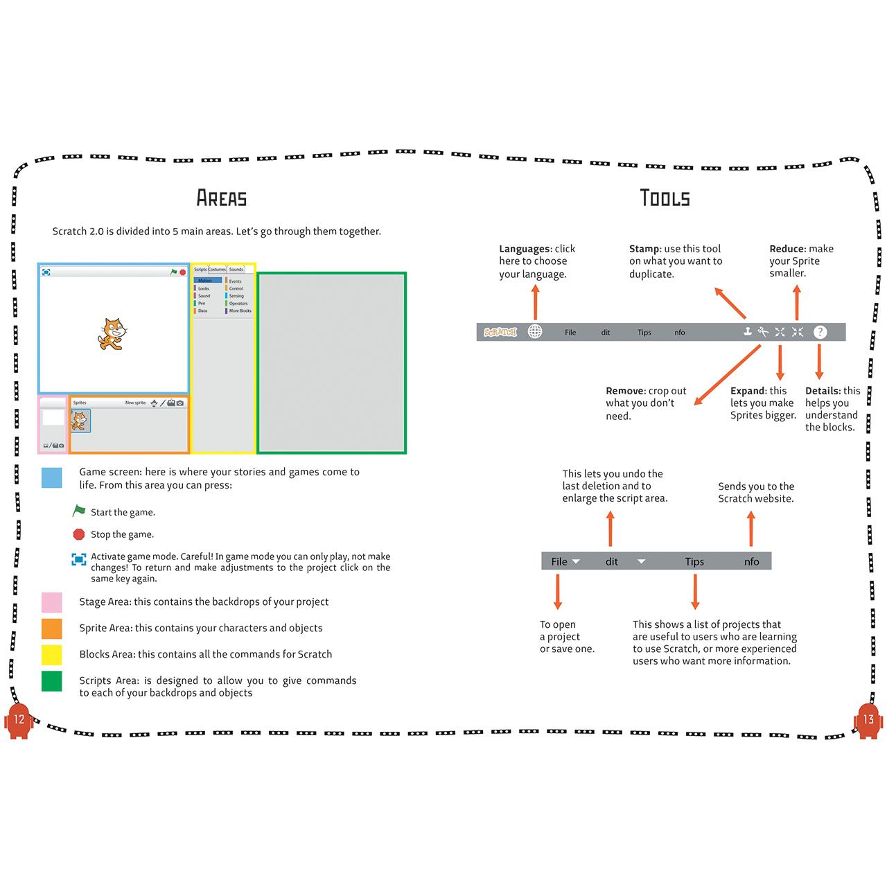 Thumbnail - Programmiere witzige Animationen mit Scratch, Kinderbücher von Valentina Figus