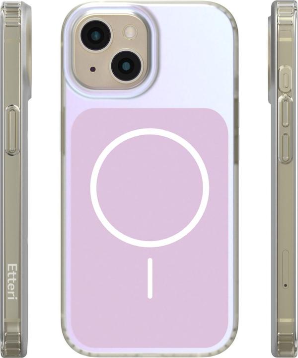 Immagine prodotto Etteri Hidden Pearl case for iPhone 15 6,1" pink (Apple iPhone 15)