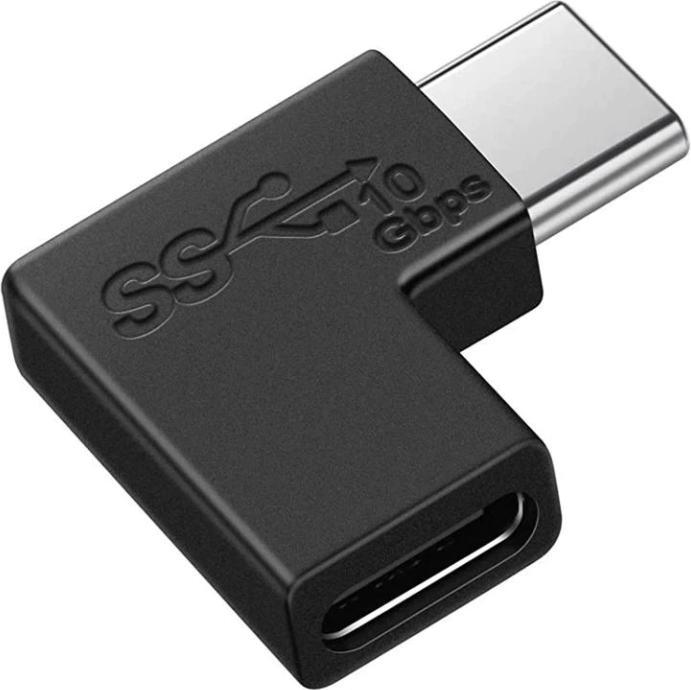 PowerGuard USB-C 90 Grad Winkel Adapter (USB Typ-C, 3.60 cm)