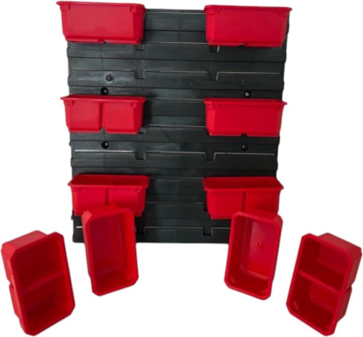 Immagine prodotto Qbrick Piastra da officina con 10 contenitori per QS PRO e ONE L, M