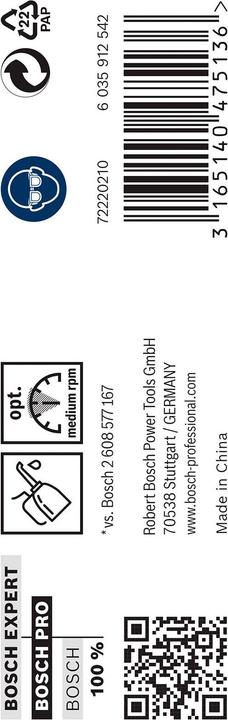 Immagine prodotto Bosch Professional Zubehör Trapano PRO Metal HSS-G, 8,1 x 75 x 117 mm (8,1 mm)