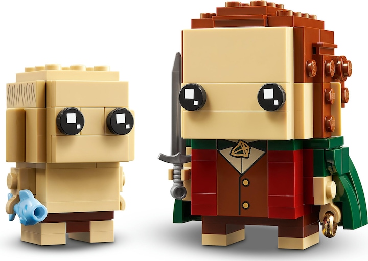 Actual product image LEGO Brickheadz Frodo & Gollum (40630, LEGO Brickheadz)