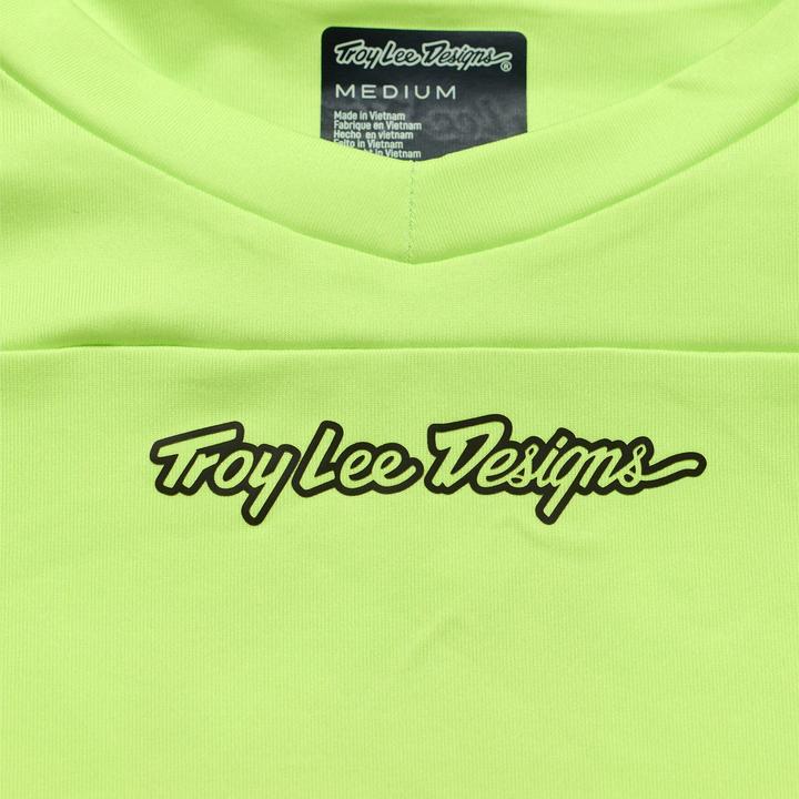 Actual product image Troy Lee Designs Skyline Chill Jersey, Rockslide, glo yellow, XL (XL)
