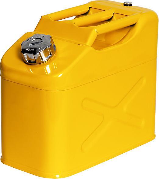 Image du produit Denios Récipient de collecte avec couvercle à visser et tuyau d'écoulement, tôle