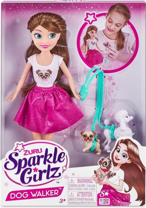 Image du produit Zuru Ensemble de poupées de 10,5 pouces Promenade avec le chien