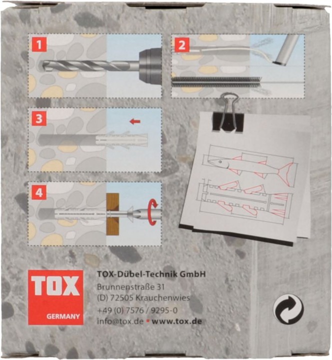 Immagine prodotto Tox Ancora di espansione Barracuda 10x50 mm 50 pz. (50 pz.)