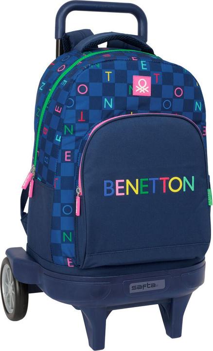 Produktbild Benetton School Bag Damero Navy Blue 33 x 45 x 22 cm (33 l)
