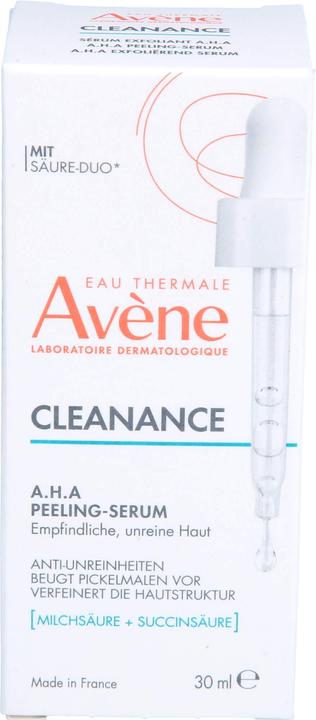Immagine prodotto Avène Cleanance A.H.A Peeling-Serum für empfindliche, unreine Haut, 30 ml Lösung (Scrub detergente, 30 ml)