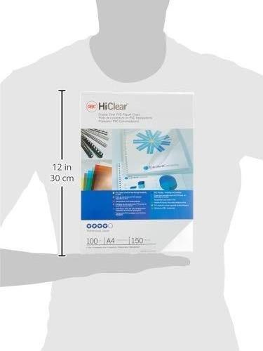 Produktbild GBC Einbanddeckel Clearview, 150my