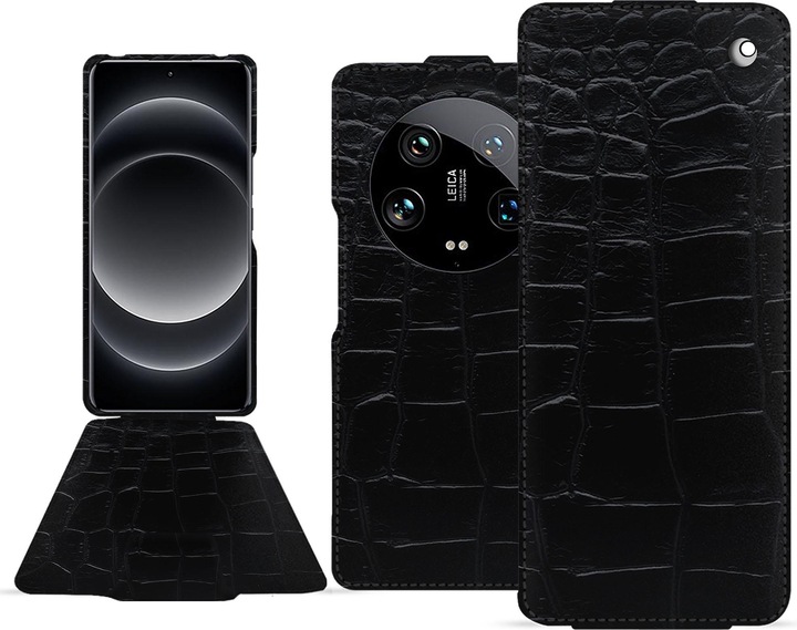 Actual product image Noreve Vertical leather shell (Xiaomi 14 Ultra)