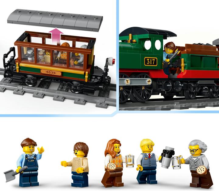 Immagine prodotto LEGO Klassischer Dampfzug (60511, LEGO City)