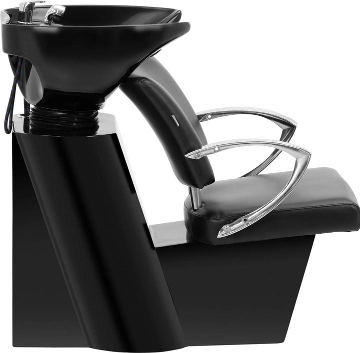 Actual product image Physa Salon Backwash Unit - inclinable washbasin with mixer tap, hose, and showerhead