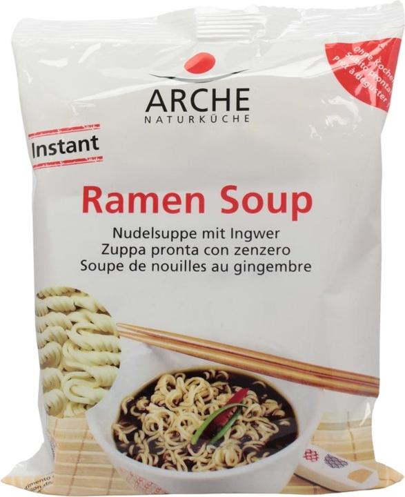 Arche Naturküche Ramen Japanische Nudelsuppe Ingwer (108 g)