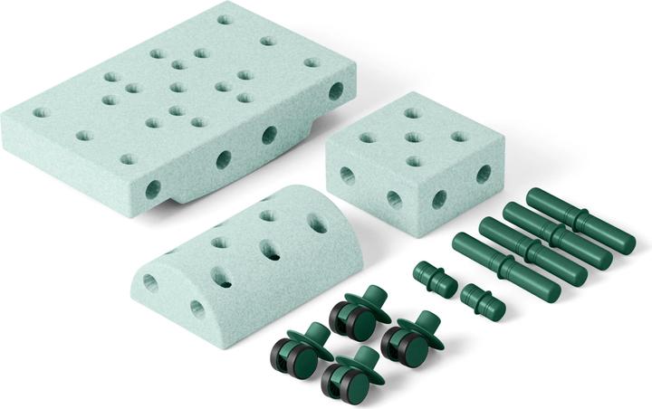 Immagine prodotto Modu Curiosity Set - Set iniziale, tavola d'equilibrio, cavallo a dondolo, giocattolo per le