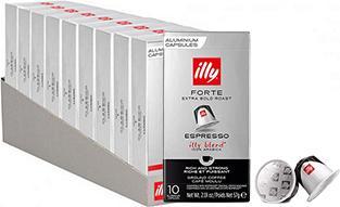 Illy Forte Nespresso Kapseln (100 x Porta.)