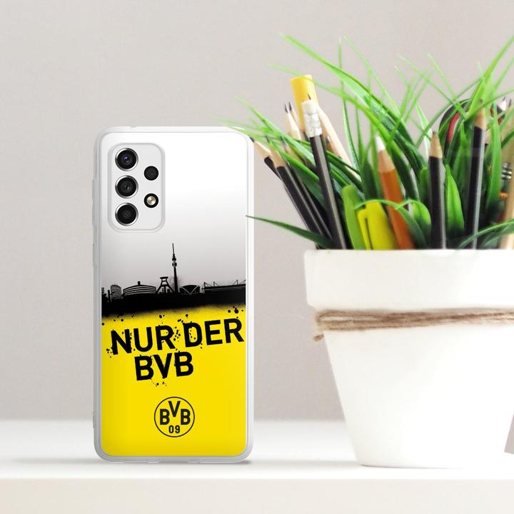 Produktbild DeinDesign Silikon Hülle für Samsung Galaxy A33 5G Handyhülle Case Smartphone Schutzhülle BVB Borussia (Samsung Galaxy A33 5G)