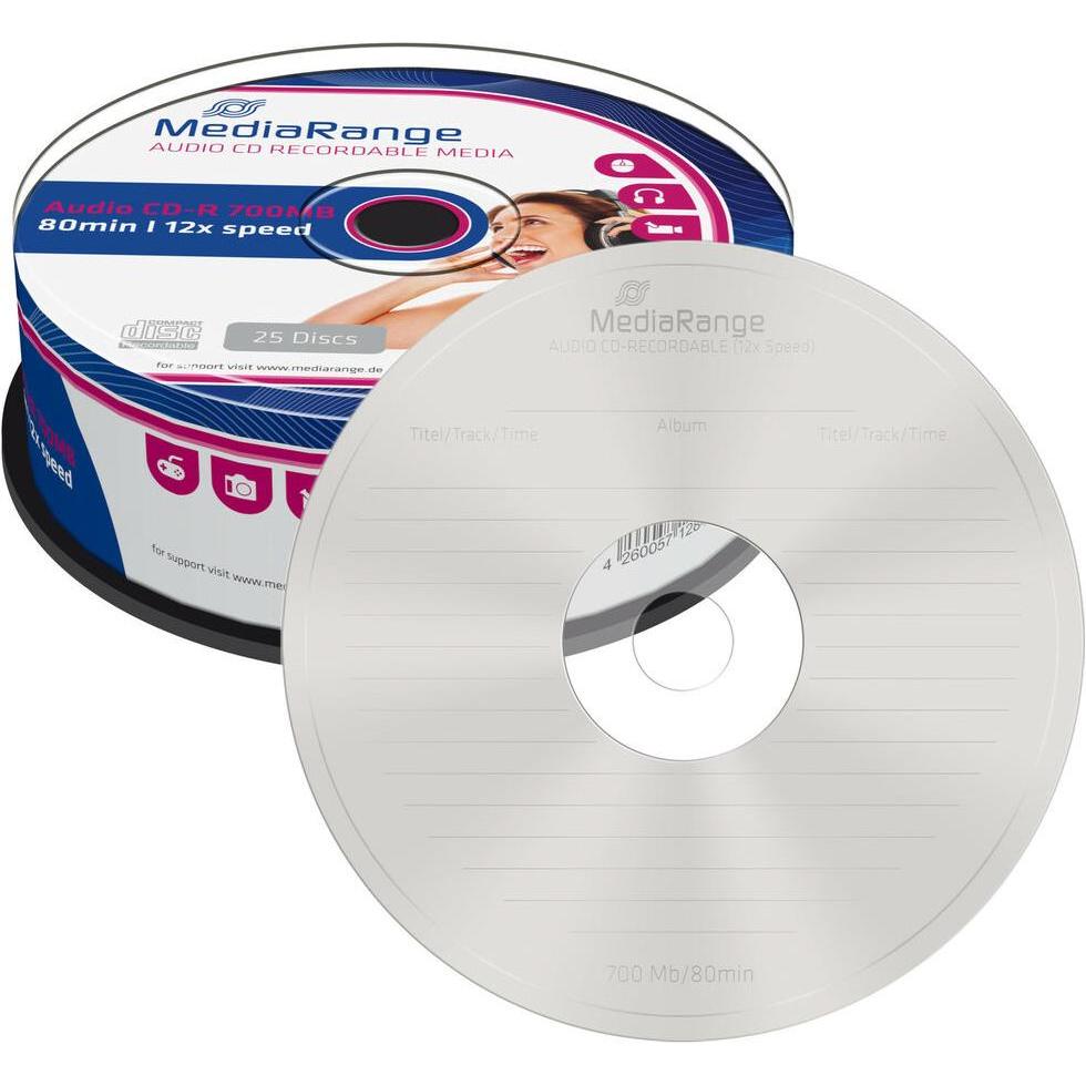 Thumbnail - MediaRange Cd-R (25 x), Optischer Datenträger
