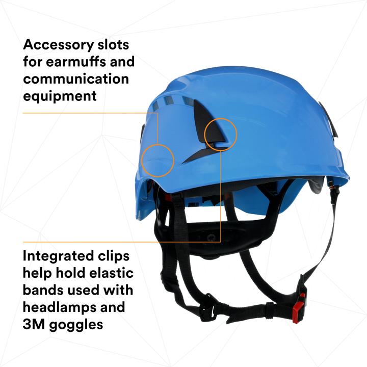 Produktbild 3M X5003VE-CE SF HELMET BLU 1000V VENT (50 - 63 cm)