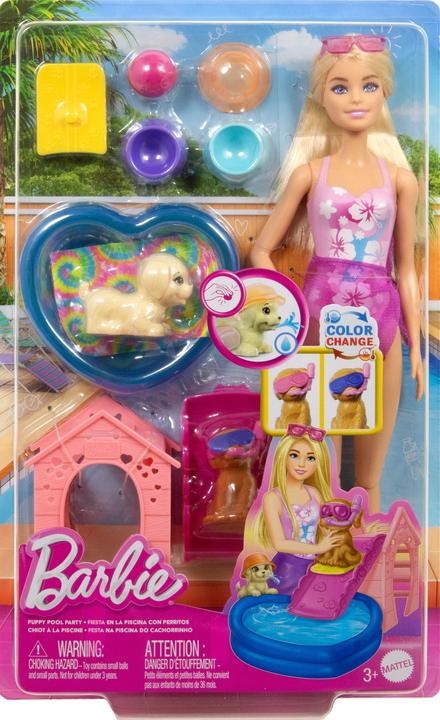 Immagine prodotto Barbie Puppy Pool Party - Aloha Blonde