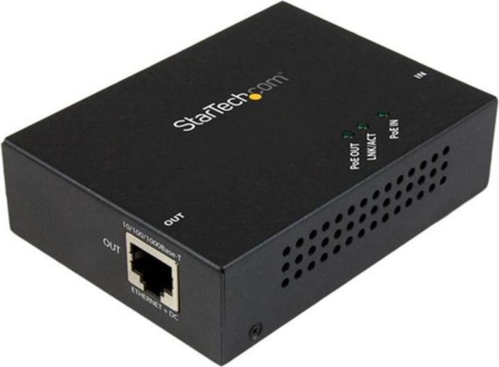 StarTech GIGABIT POE+ EXTENDER - 100M (802.3af (PoE), 802.3at (PoE+))