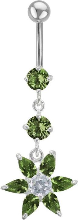 Immagine prodotto Bijouteria Piercing ventre (Acciaio inossidabile, Zirconia, Argento 925)