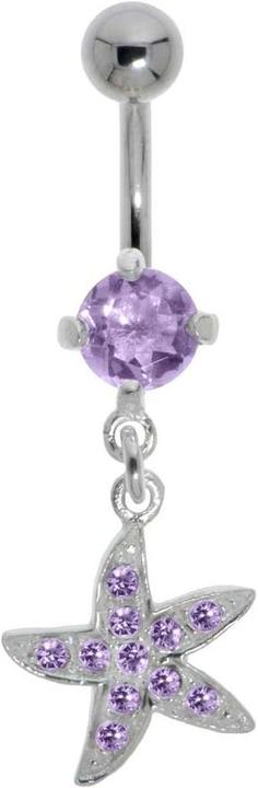 Produktbild Bijouteria Bauchpiercing (Edelstahl, Silber 925, Kristall)