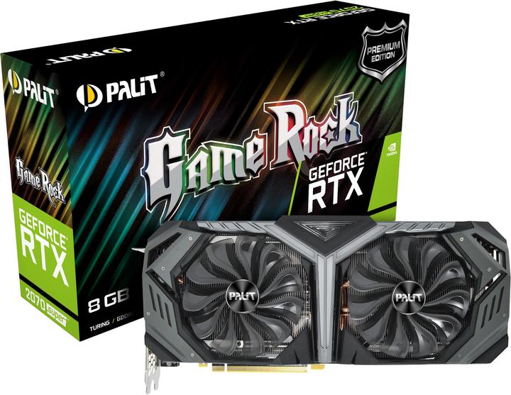 Actual product image Palit GeForce RTX 2070 Super GameRock Premium (8 GB)